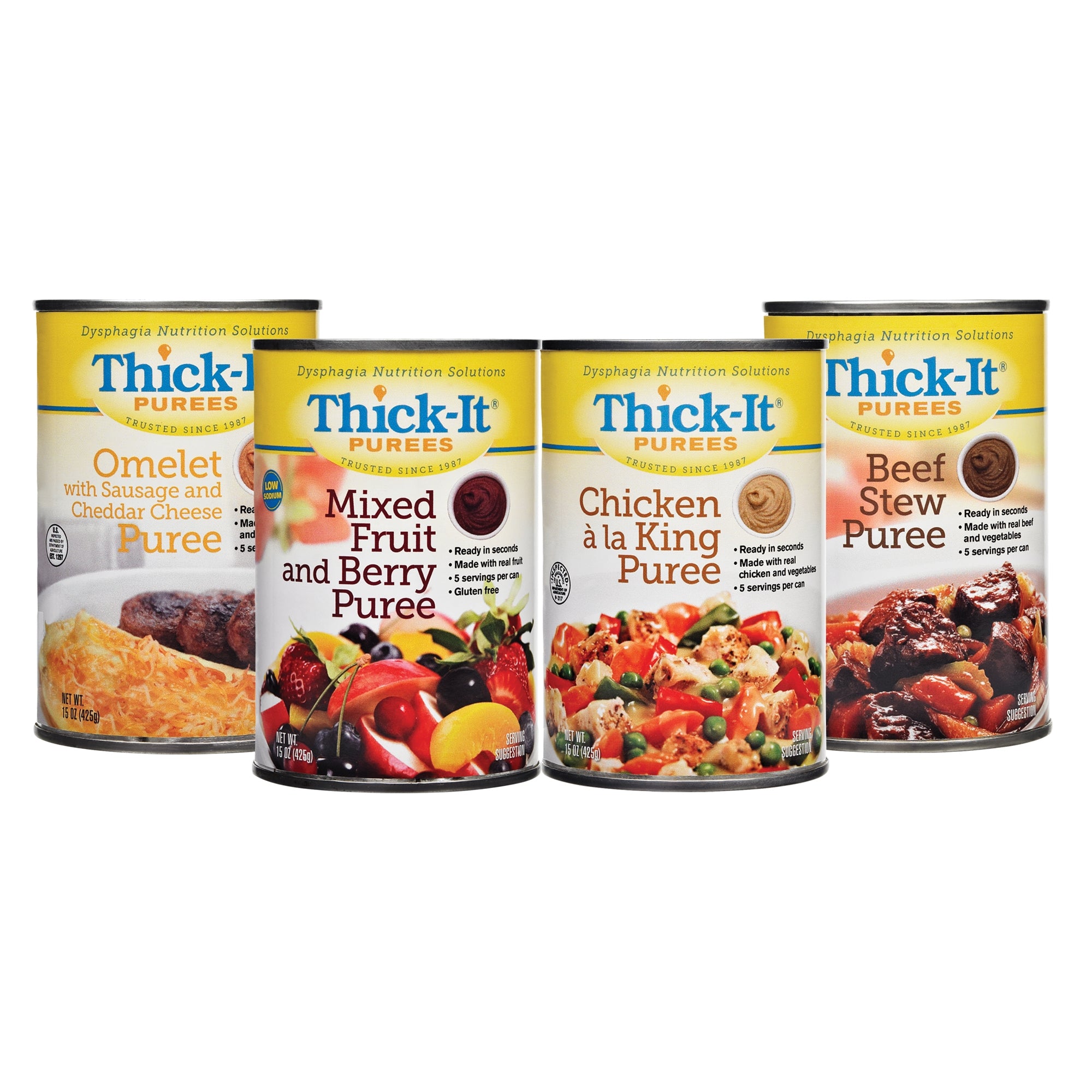 Thick-It® PurÃ©e Beef Stew Thickened Food, 15-ounce Can