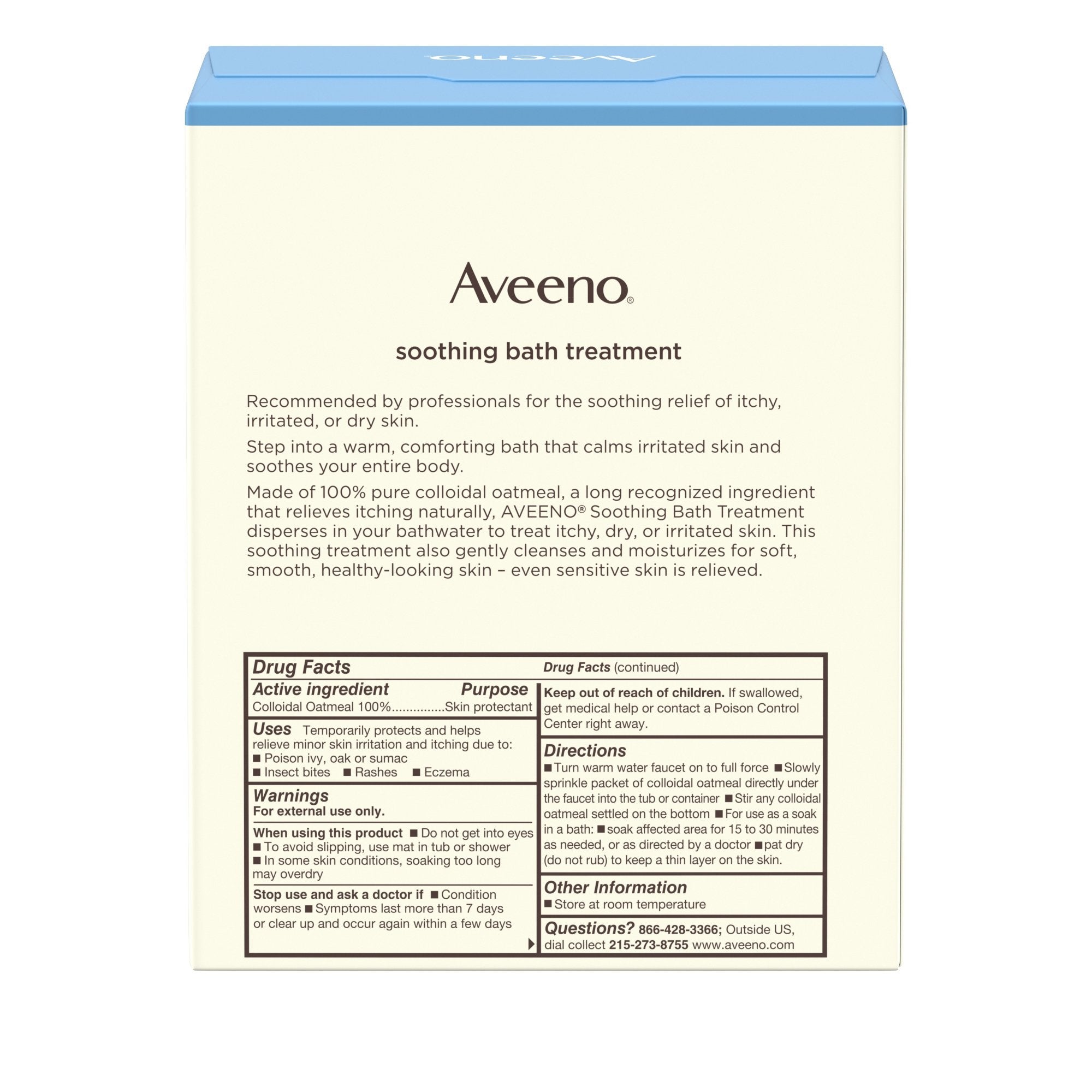 Aveeno® Soothing Oatmeal Bath Treatment, 1.5 oz. Packet