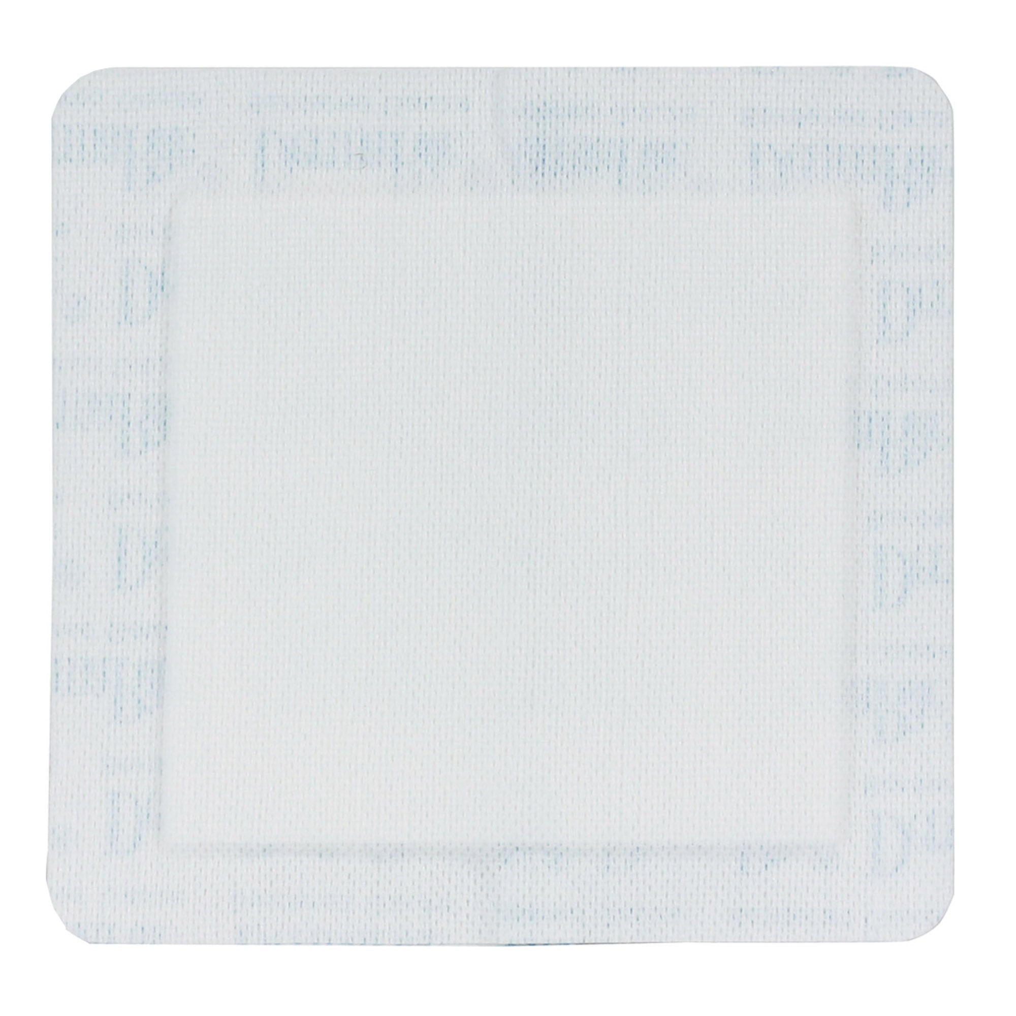 DermaRite® Bordered Gauze White Adhesive Dressing, 4 x 4 Inch