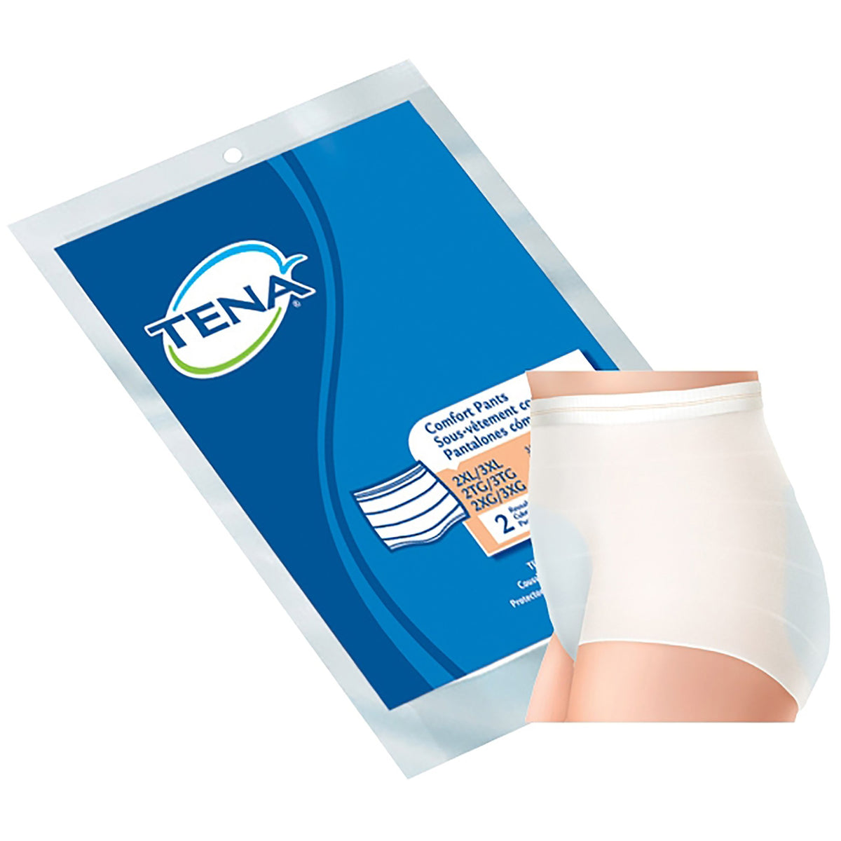 Tena® Comfort Unisex Knit Pant, 2X-Large / 3X-Large