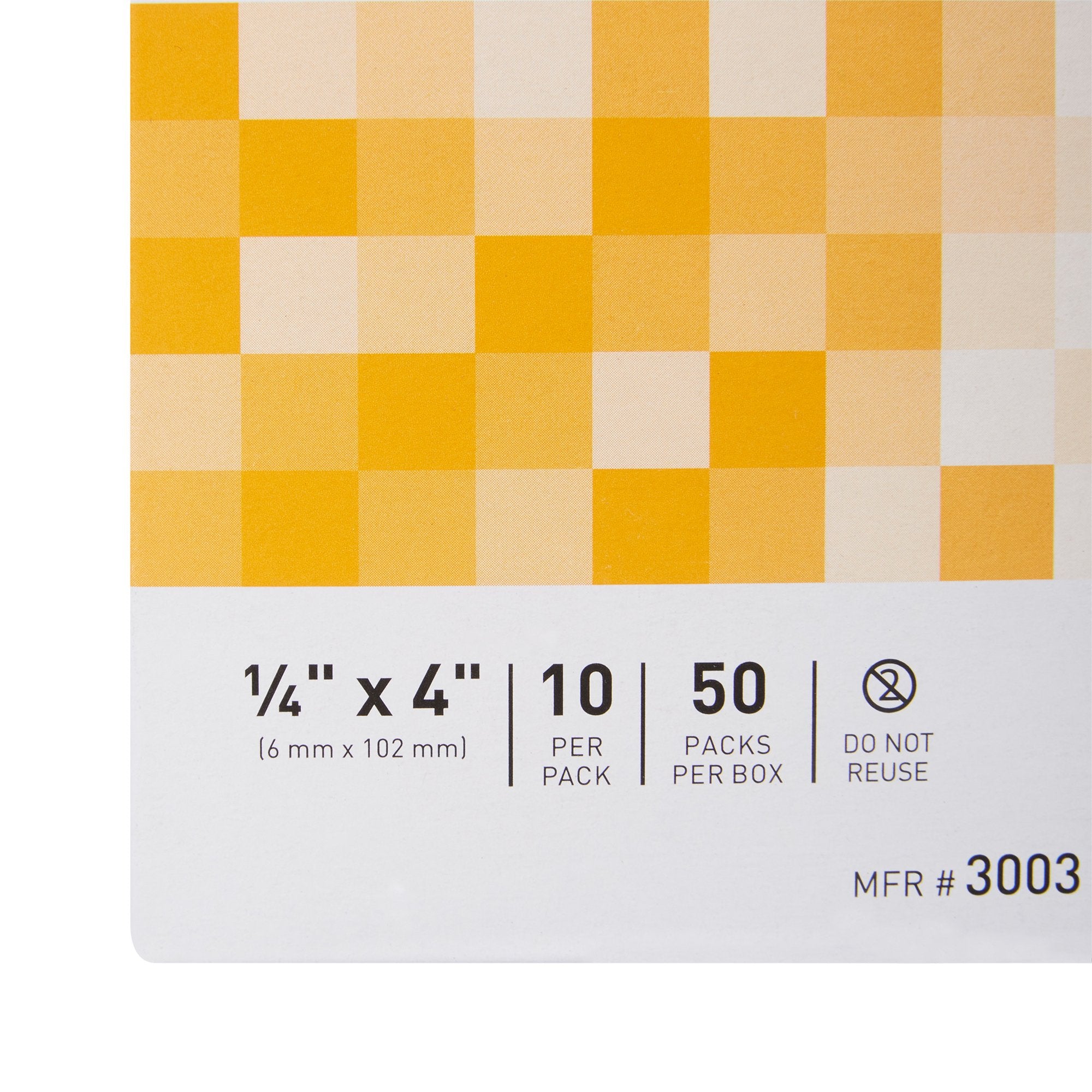 McKesson Non-Reinforced Skin Closure Strip, 1/4 x 4 in.