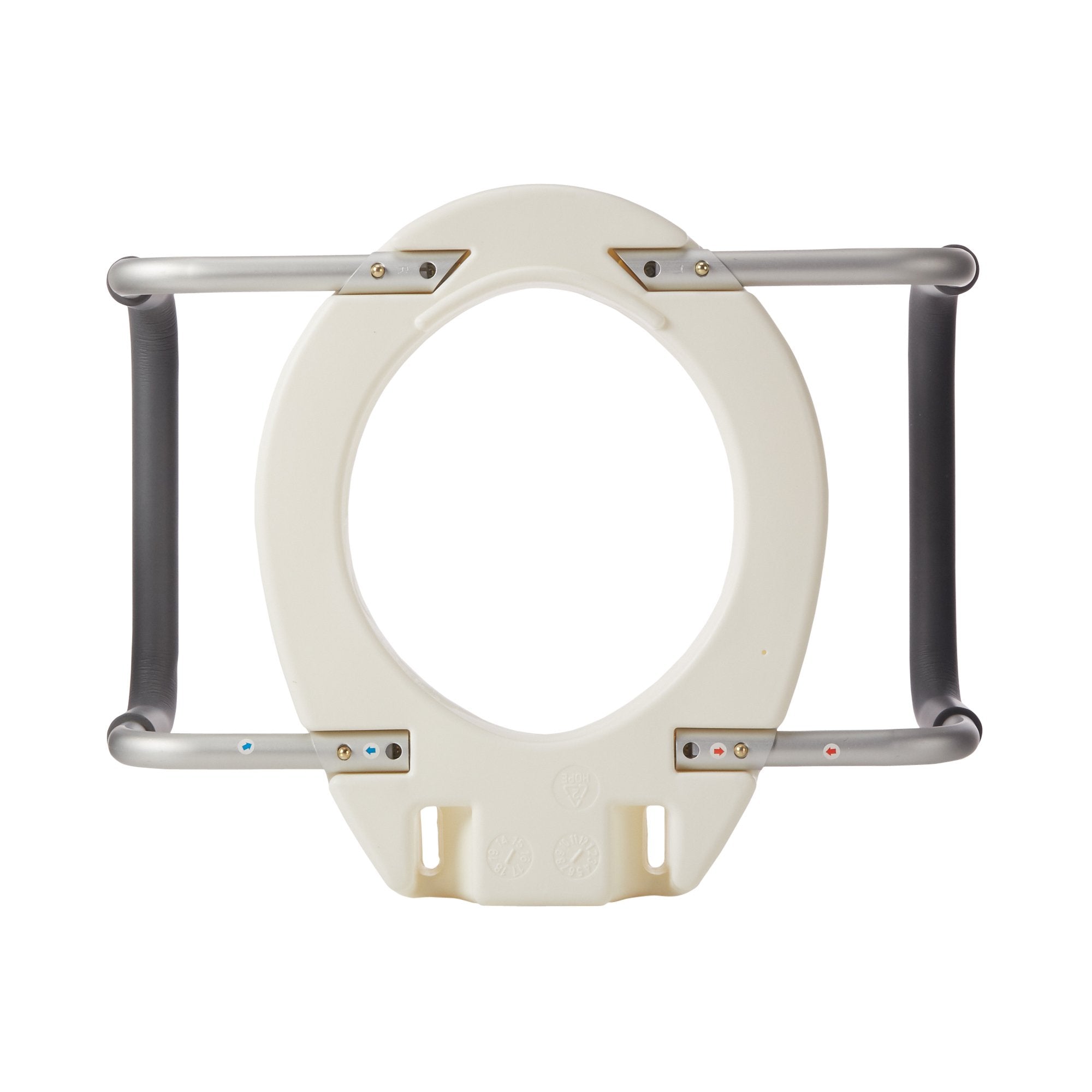 drive Premium Raised Toilet Seat with Removable Arms