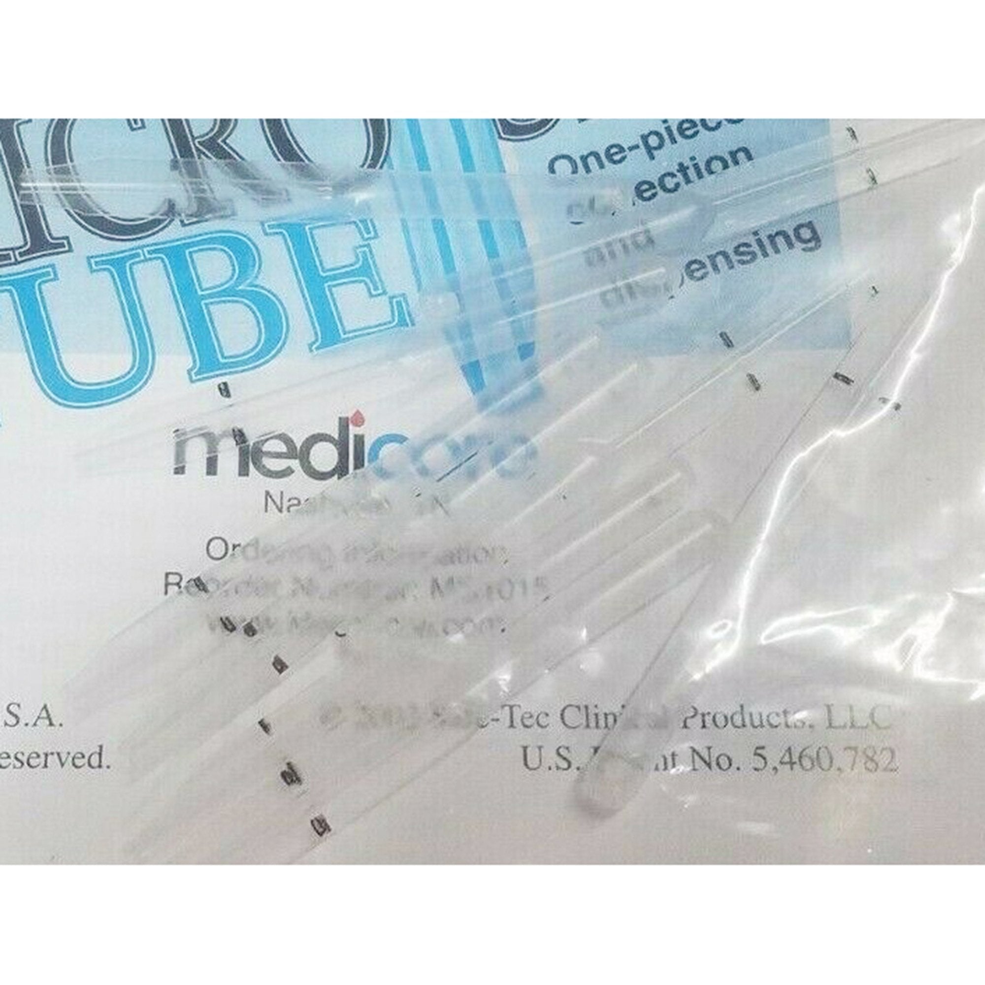 Microsafe Capillary Blood Collection Tube, 15 ÂµL