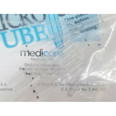 Microsafe Capillary Blood Collection Tube, 15 ÂµL