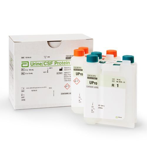 Architect Reagent for use with Architect c16000 / c4000 / c4100 / c8000 / ci16200 / ci8200 Analyzers, Urine / Cerebrospinal Fluid (CSF) Protein test