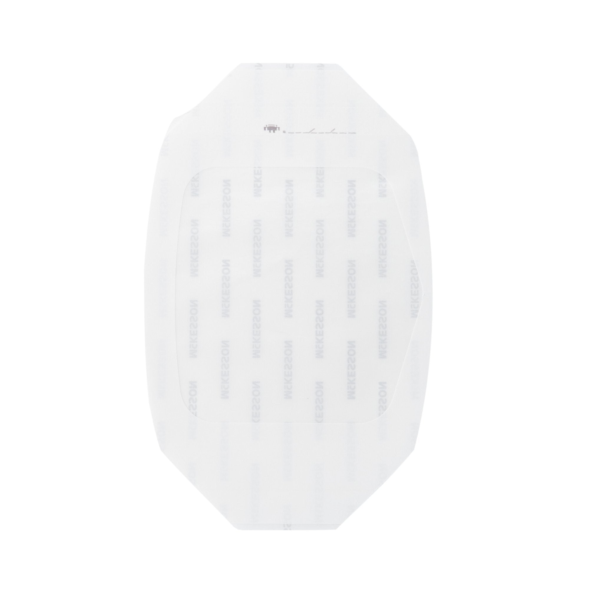 McKesson Octagonal Sterile Dressing with Frame-Style Delivery, 6 x 8 Inch, Transparent
