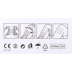 Cosmopor® White Adhesive Dressing, 3-1/8 x 4 Inch
