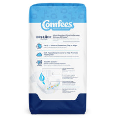 Attends Comfees Premium Diapers, Unisex, Tab Closure, Size 1