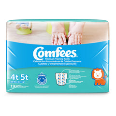 Comfees Training Pants, 12-Hour Protection, Male Toddler, 4T-5T, Over 38 Lbs