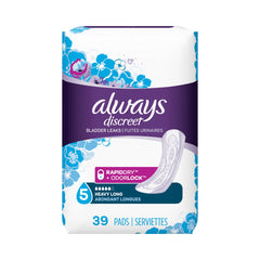 Always® Discreet Maximum Incontinence Liner, Long Length