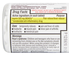 Geri-Care Aspirin Pain Relief