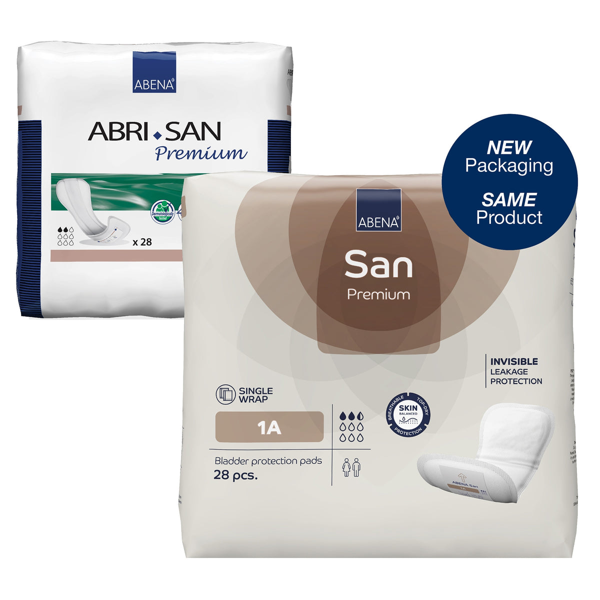 Abri-San Premium 1A Bladder Control Pad, 11-Inch Length