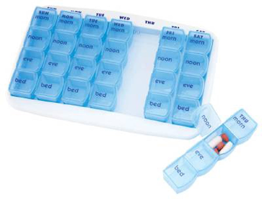 Apex-Carex® MediChest Pill Organizer, 1 x 5-1/4 x 8-13/50 Inch