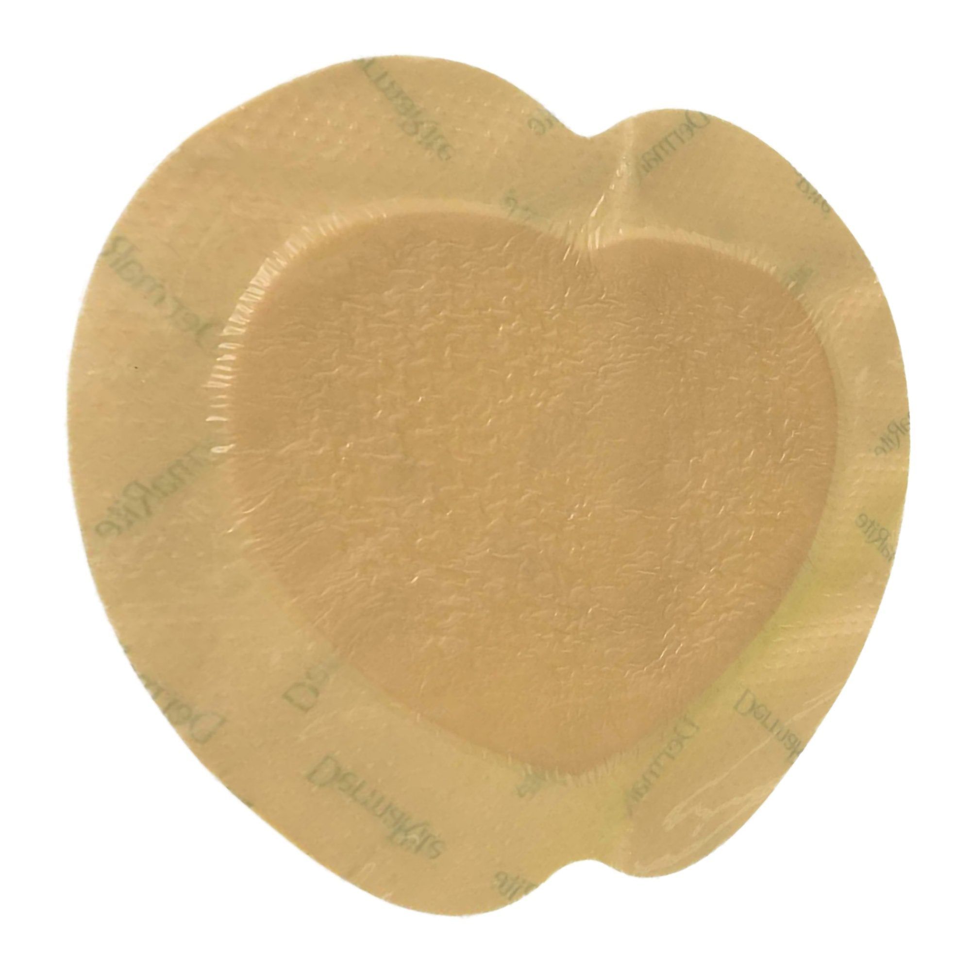 ComfortFoam Border Silicone Adhesive with Border Silicone Foam Dressing, 7-1/5 x 7-1/5 Inch Sacral