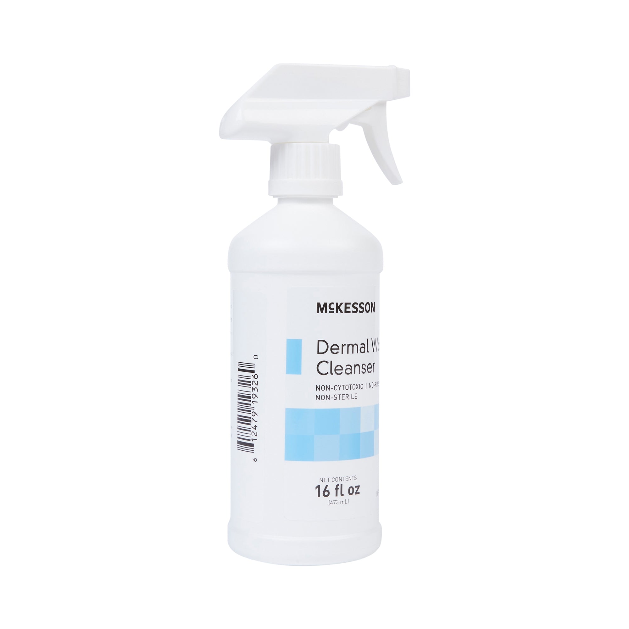 McKesson Dermal Wound Cleanser, Non-Cytotoxic, Rinse-Free, Non-Sterile,16 oz, 6 Count
