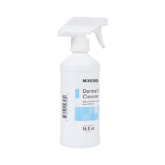 McKesson Dermal Wound Cleanser, Non-Cytotoxic, Rinse-Free, Non-Sterile,16 oz, 6 Count