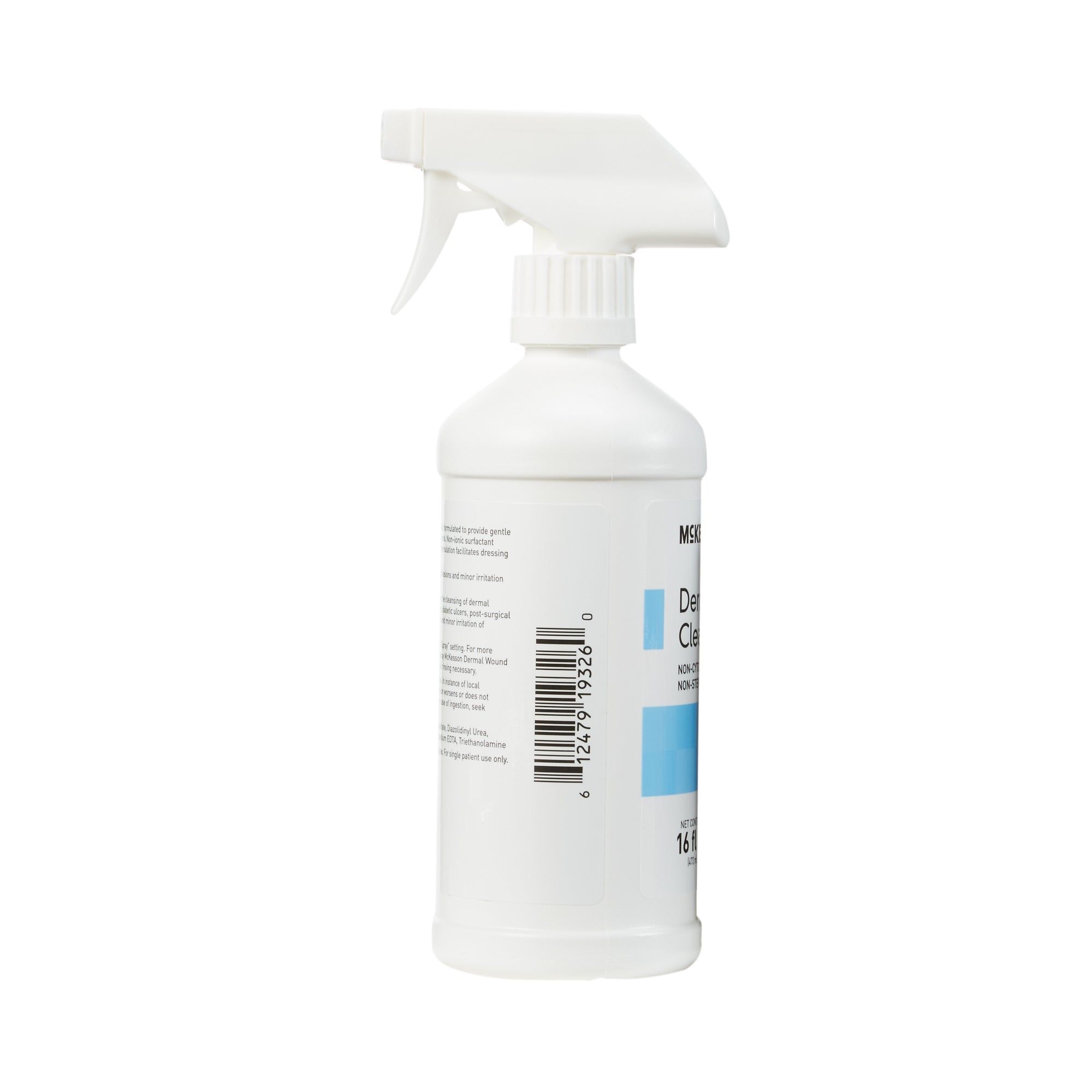 McKesson Dermal Wound Cleanser, Non-Cytotoxic, Rinse-Free, Non-Sterile,16 oz, 6 Count