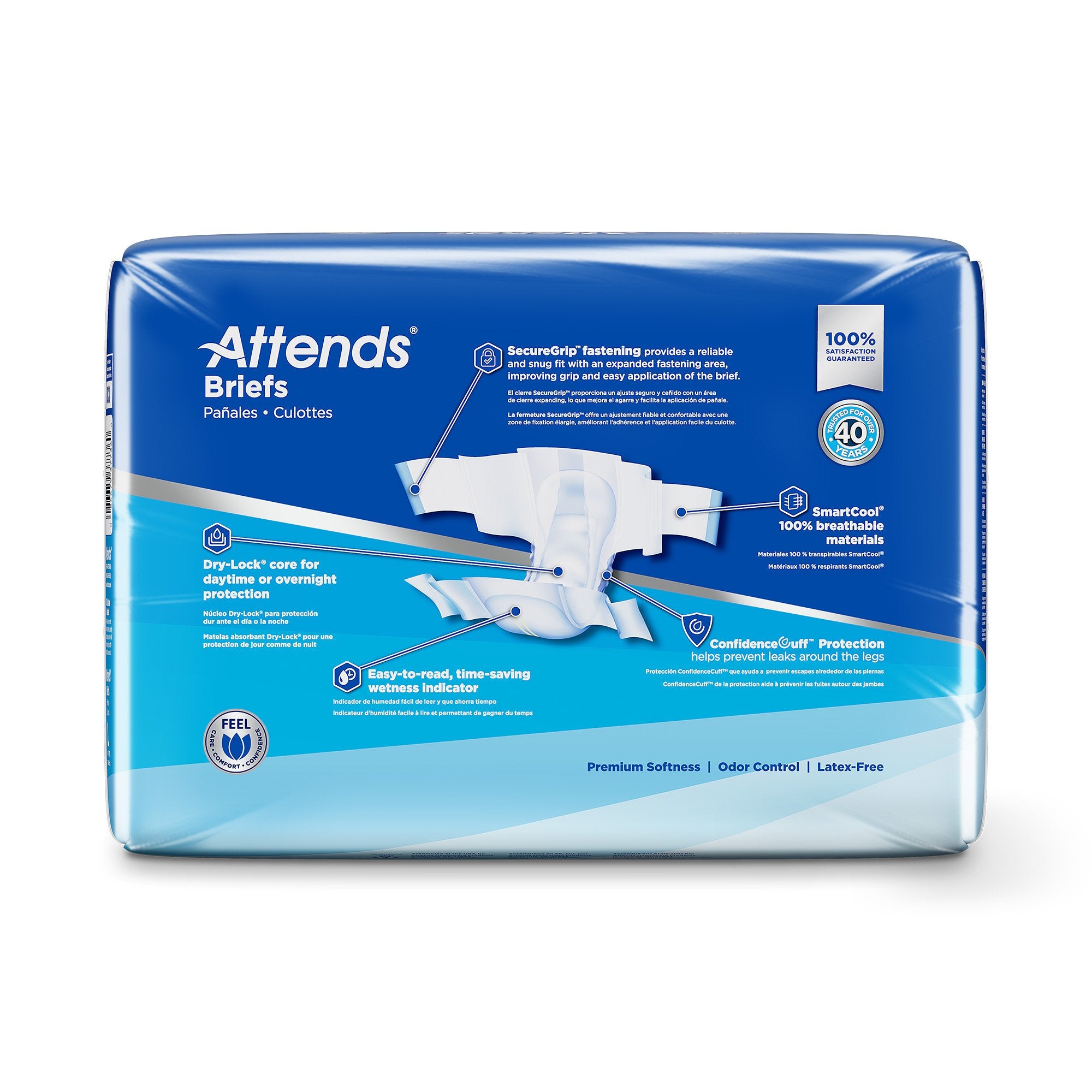 Attends® Advanced Briefs, Large