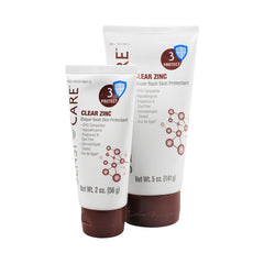 ConvaTec Sensi-Care Clear Zinc Skin Protectant Cream, Unscented, 2 oz. Tube