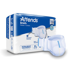Attends® DermaDry Plus Incontinence Brief, Extra Large