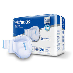 Attends® DermaDry Plus Incontinence Brief, Extra Large