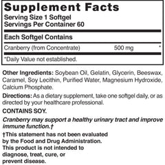 Nature's Blend Cranberry Concentrate Herbal Supplement