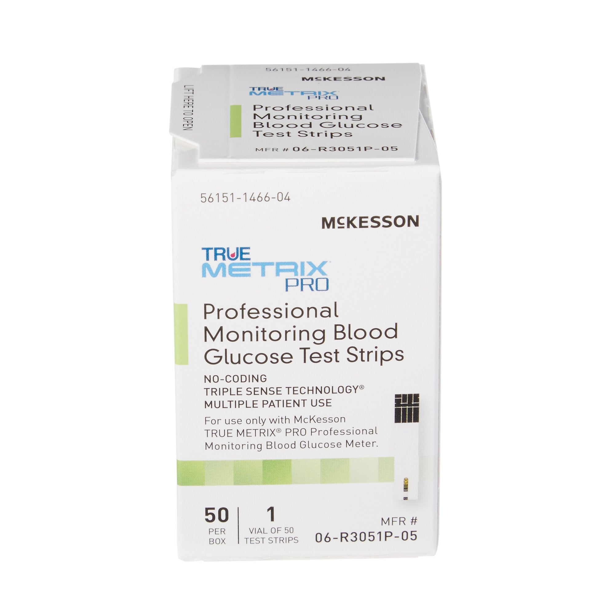 McKesson True METRIX Self-Monitoring Blood Glucose Test Strips - Supplies for Diabetes Self Monitor Systems, 100 Strips, 1 Pack