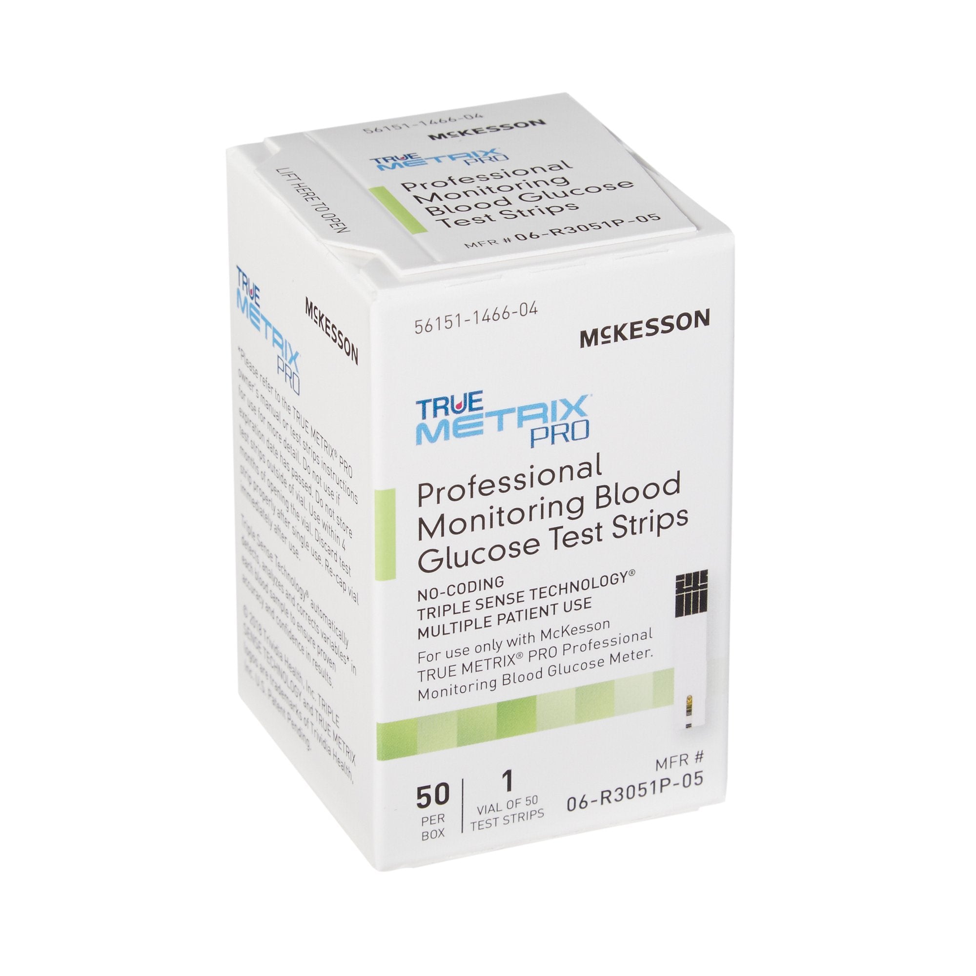 McKesson True METRIX Self-Monitoring Blood Glucose Test Strips - Supplies for Diabetes Self Monitor Systems, 100 Strips, 1 Pack