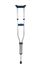 Carex® Folding Underarm Crutches, 4 ft. 11 in. - 6 ft. 4 in., Youth, Adult and Tall Adult, 250 lbs. Weight Capacity