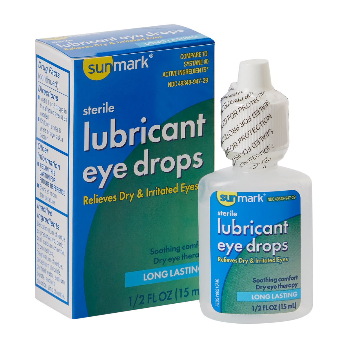 sunmark® Eye Lubricant, 0.5 fluid ounce