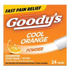 Goody's® Extra Strength Acetaminophen / Aspirin / Caffeine Pain Relief, Orange Flavor