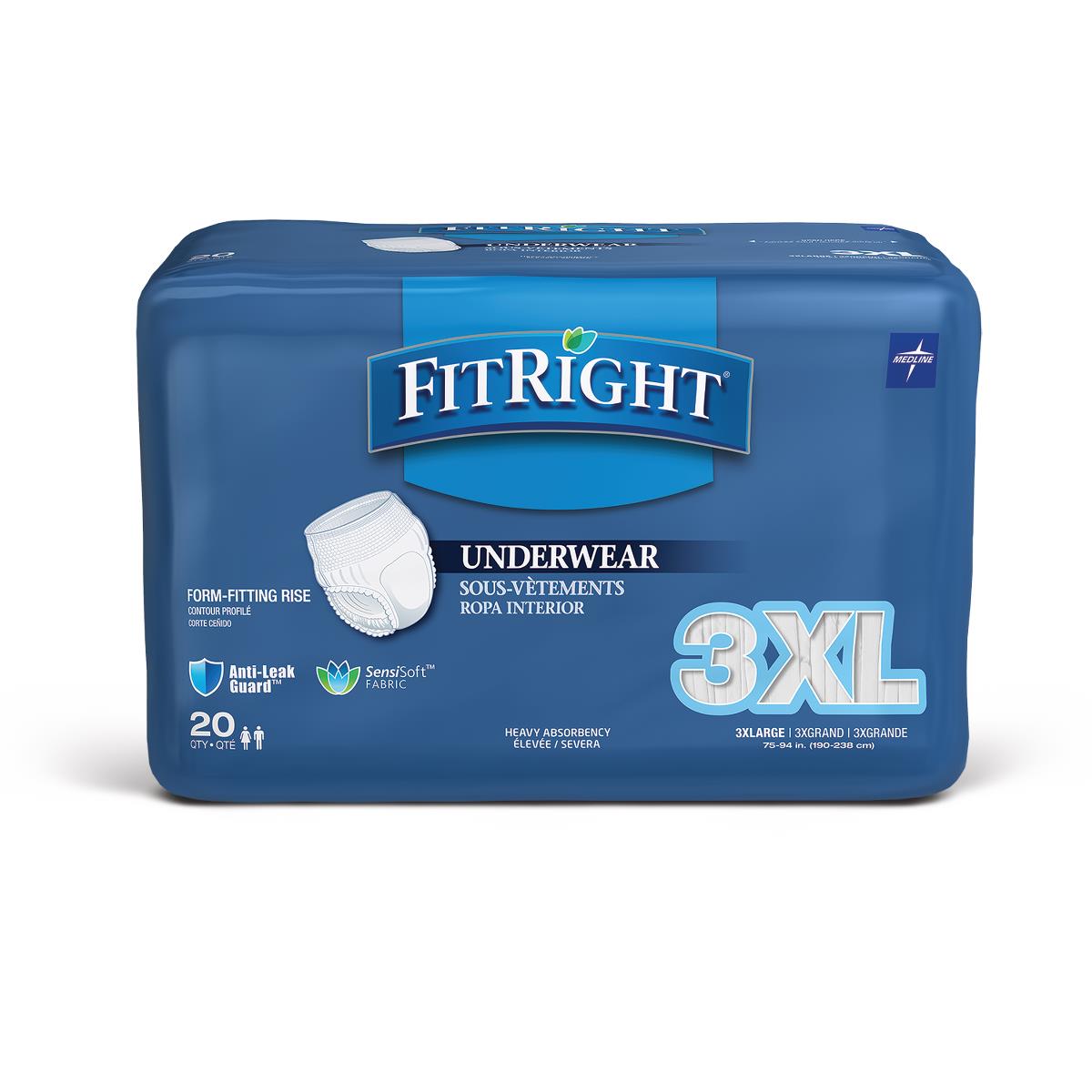 Fitright Protective 3XL Underwear