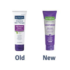 Medline Remedy Specialized Skin Cream, Unscented, 2 oz., Advanced Moisturizing Formula for Dry Skin