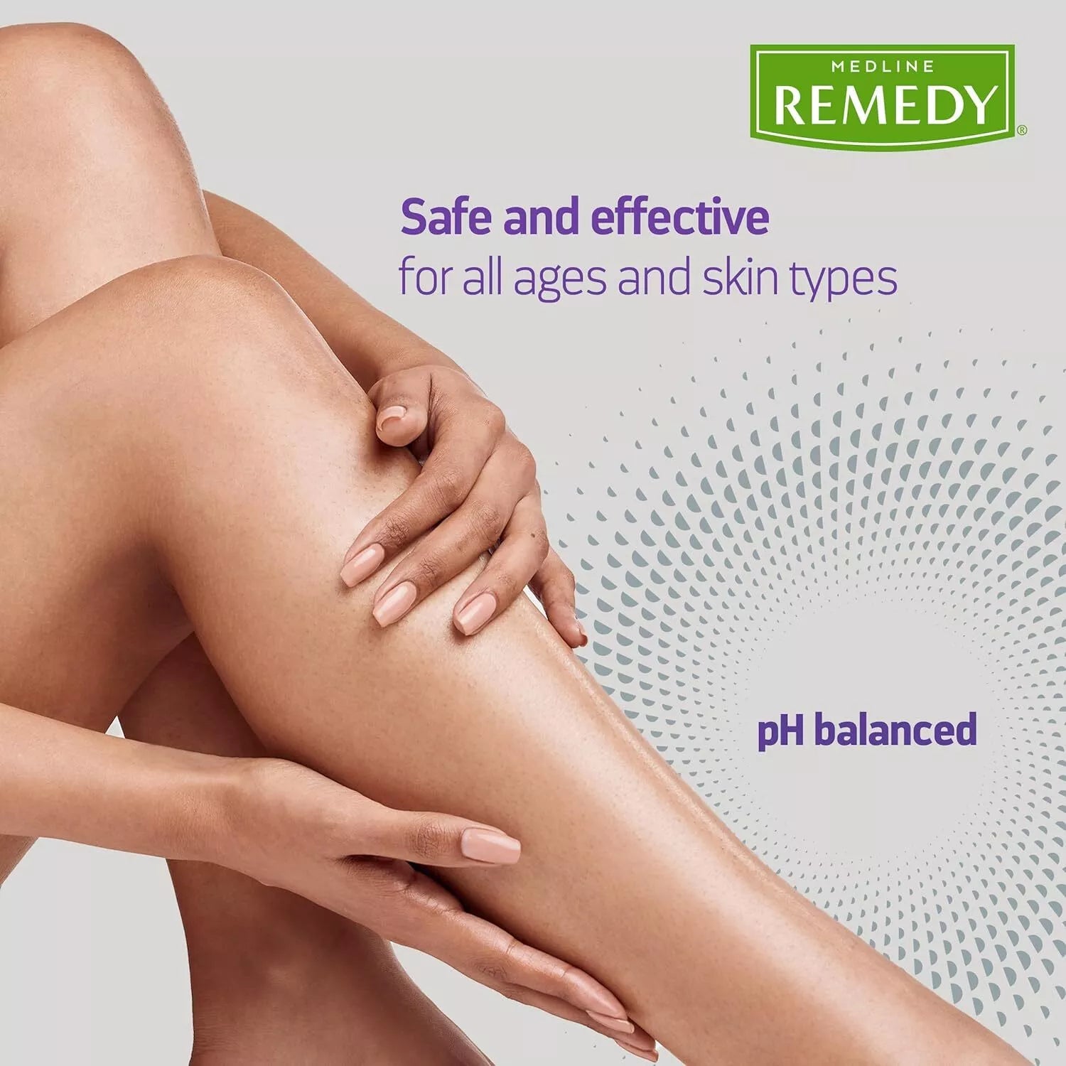 Medline Remedy Specialized Skin Cream, Unscented, 2 oz., Advanced Moisturizing Formula for Dry Skin