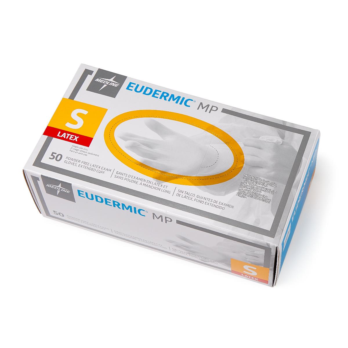GLOVE,EXAM,LATEX,EUDERMIC-MP,12,PF,SM