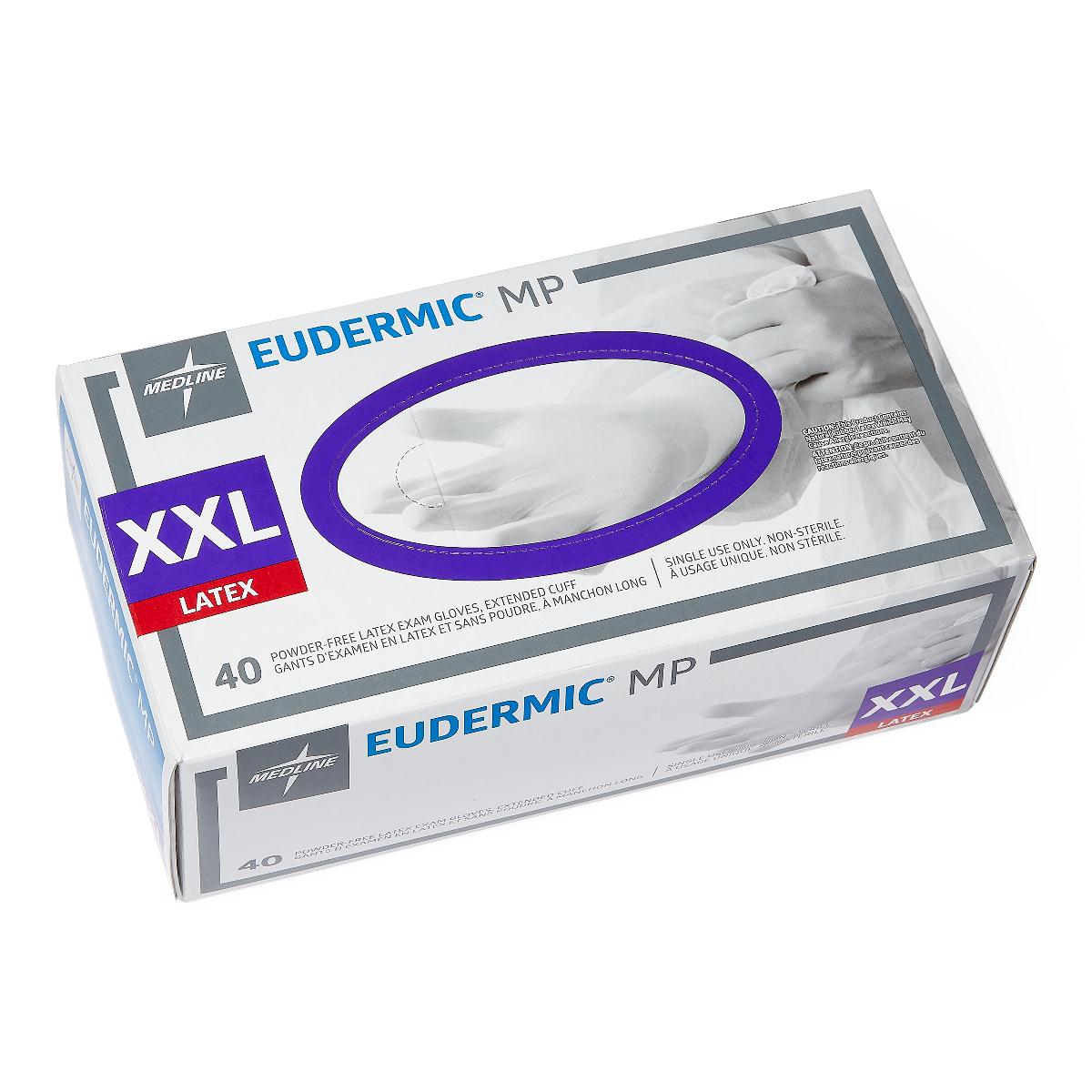 GLOVE,EXAM,LATEX,EUDERMIC-MP,12",PF,XXL