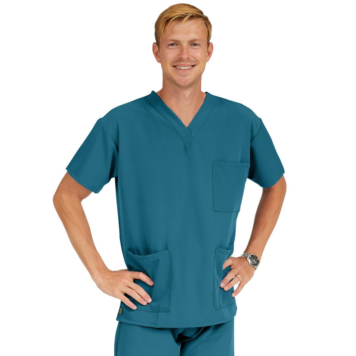TOP,SCRUB,MADISON,UNISEX,3 PKT,CRB,4XL