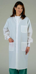 COAT,LAB,UNISEX,WHITE,BARRIER,4XL