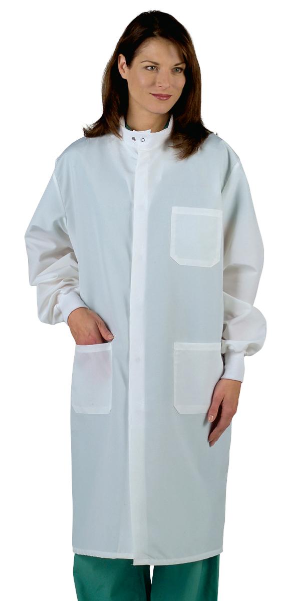 COAT,LAB,UNISEX,WHITE,BARRIER,3XL
