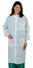 COAT,LAB,UNISEX,WHITE,BARRIER,3XL