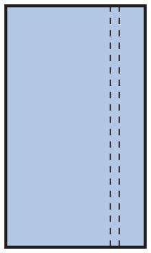 DRAPE,UTILITY,W/TAPE,600/CS