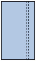 DRAPE,UTILITY,W/TAPE,600/CS