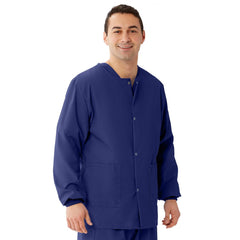 JACKET,SCRUB,A-S NAVY,UNISEX,XL