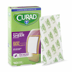 BANDAGE,SHEER,CURAD,XL,2X3-3/4,10C