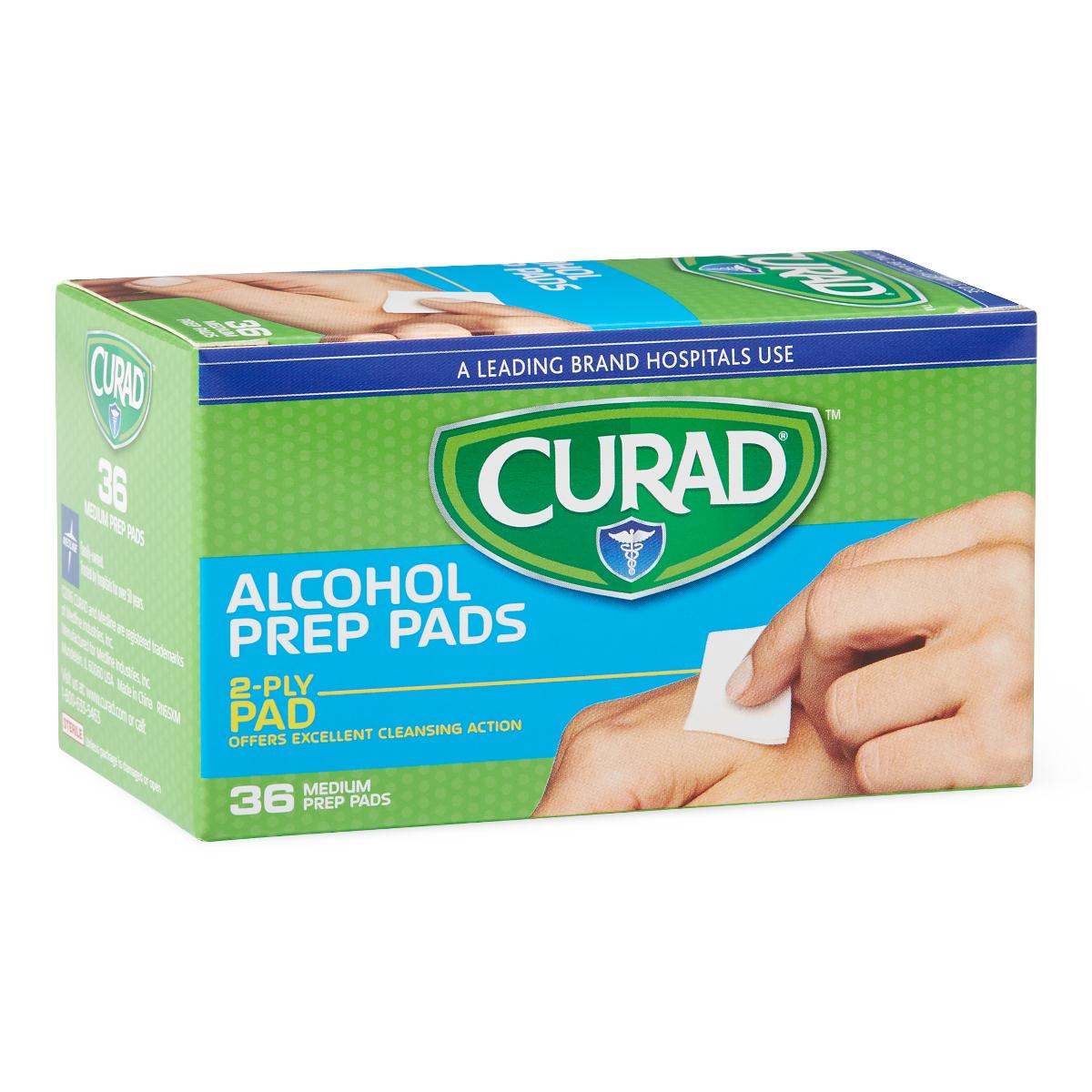PAD,PREP,ALCOHOL,MED,2PLY,STERILE 36