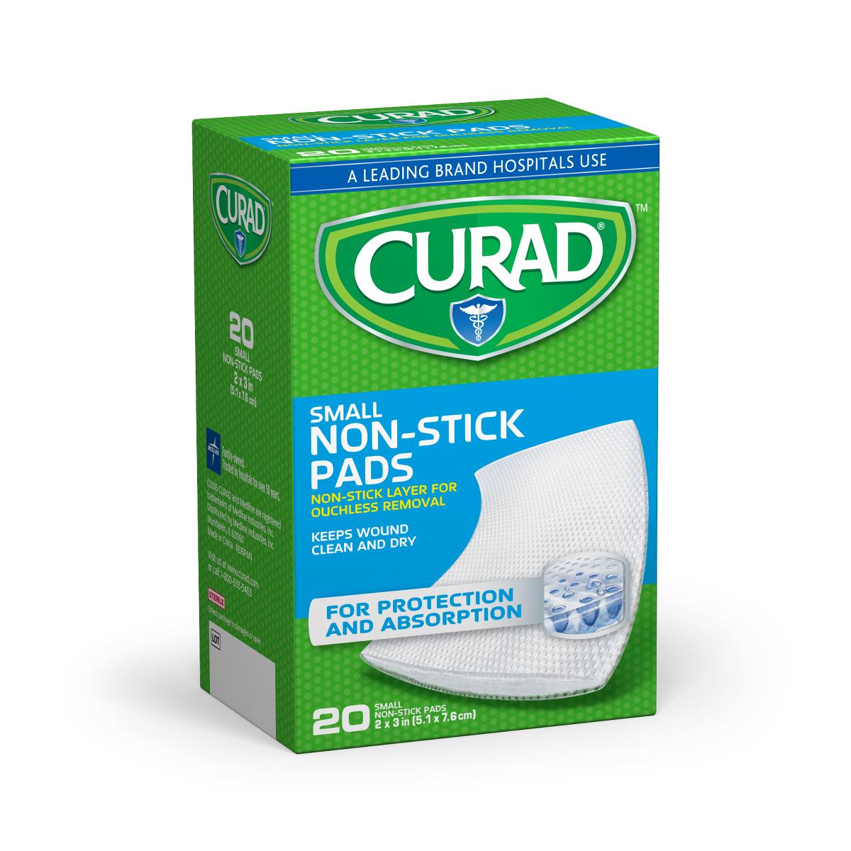 PAD,NON-STICK,CURAD,2X3,ST,20/BX,12BX