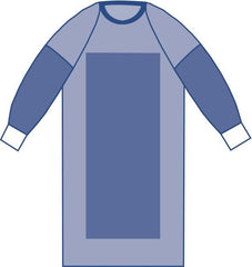 GOWN,AURORA,POLYRNF,RAGLAN,L,ST,32/CS