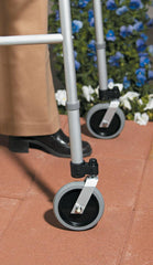 CASTER,5IN,SWIVEL SET W/GLIDE BRAKES