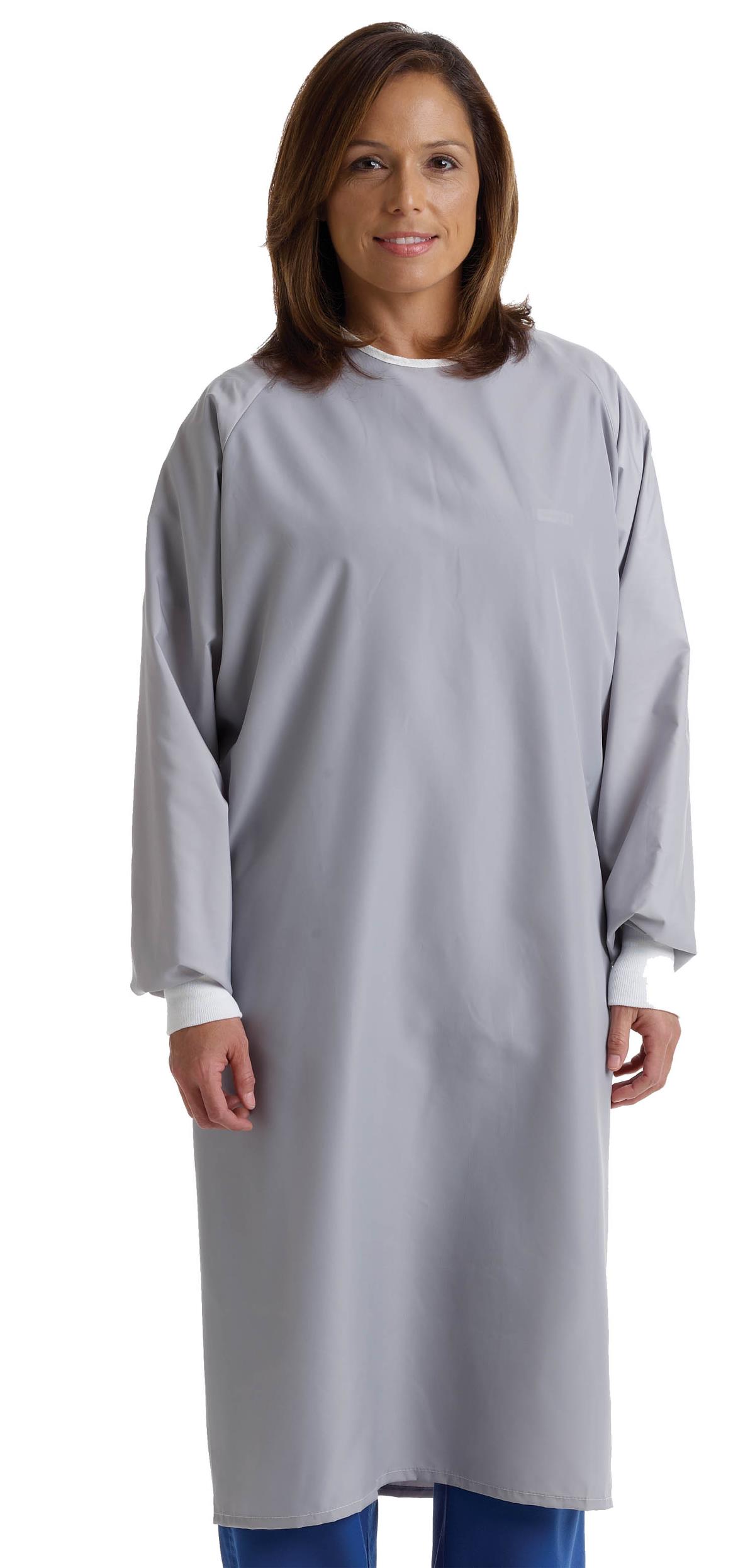 GOWN,ISOLATION,UNISEX,BLOCKADE,GREY,