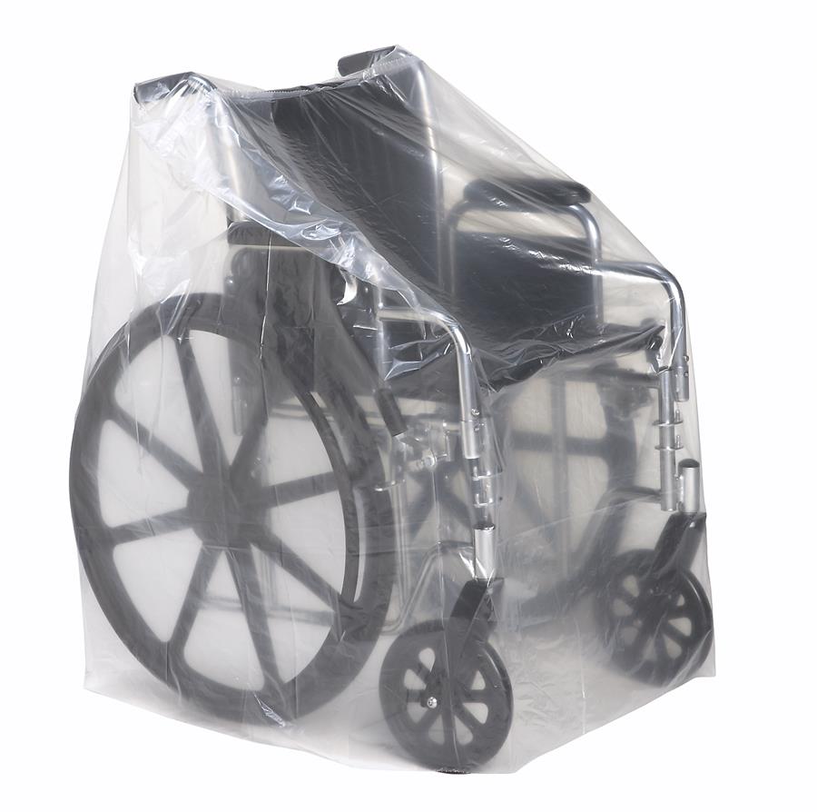 COVER,WHEELCHAIR,CLEAR,28X22X35,1MIL,ROL
